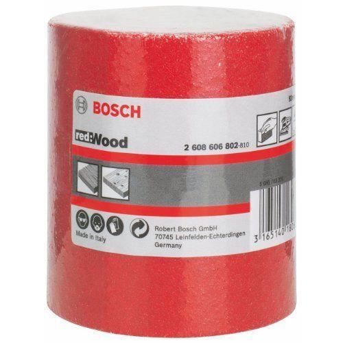 Rouleau de papier abrasif - BOSCH - 93mmx5m - Grain 40 - Ponçage bois et métal - Découpe facile