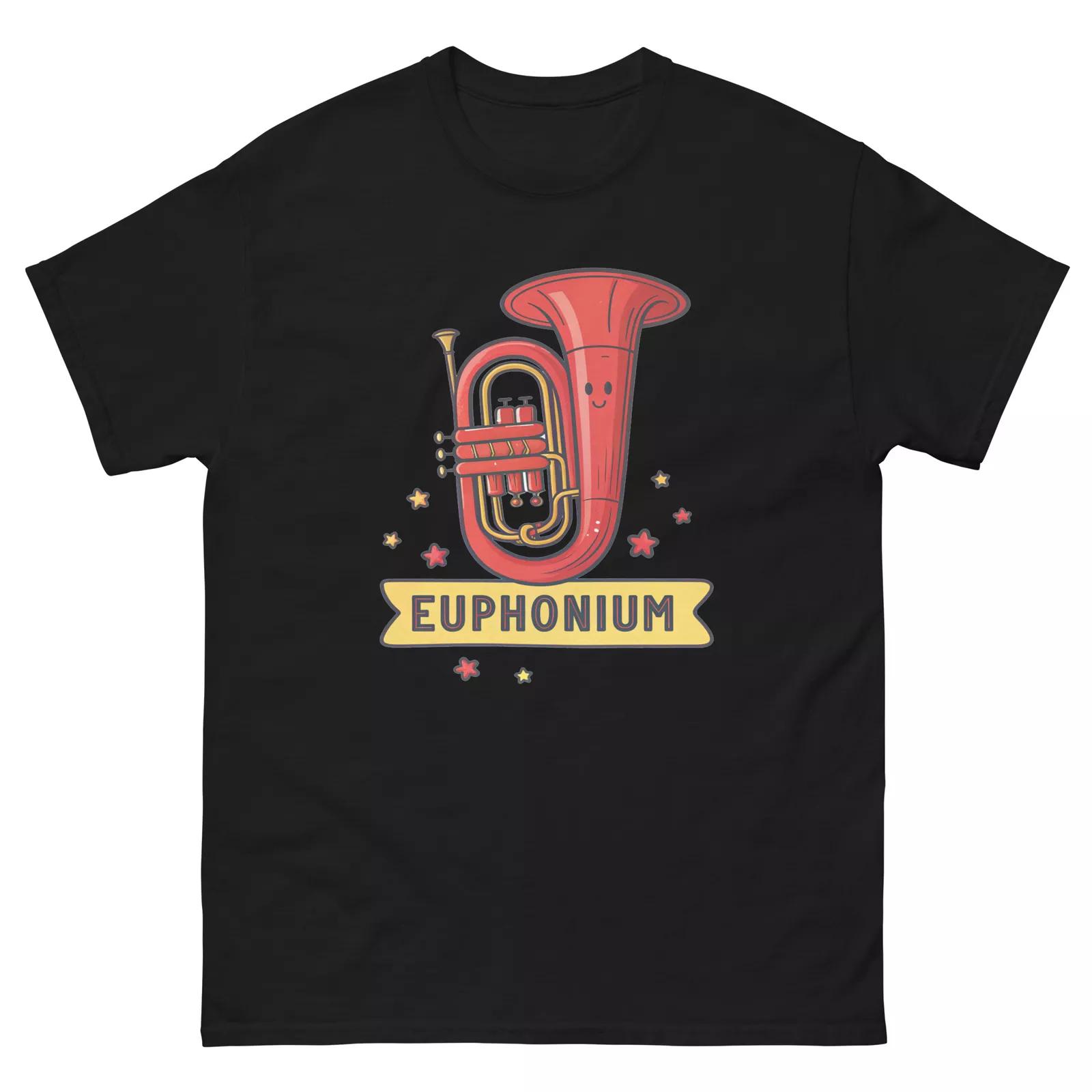 Euphonium Musical Instrument Illustration T-Shirt M
