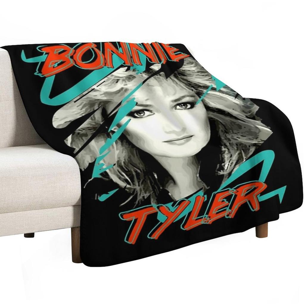 Bonnie Tyler Throw Blanket Soft Bedroom Blanket for Night Sleeping