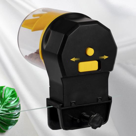 Praktischer automatischer Futterspender für Fische, 12 h/24 h, 2 Farben, Zubehör für Aquarien