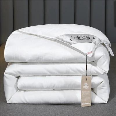 100% Mulberry Silk Quilt Healthy Beauty Handwork Silk Comforters Duvet Silk Filled Double Queen King Quilt 1Pcs Durable Bedding