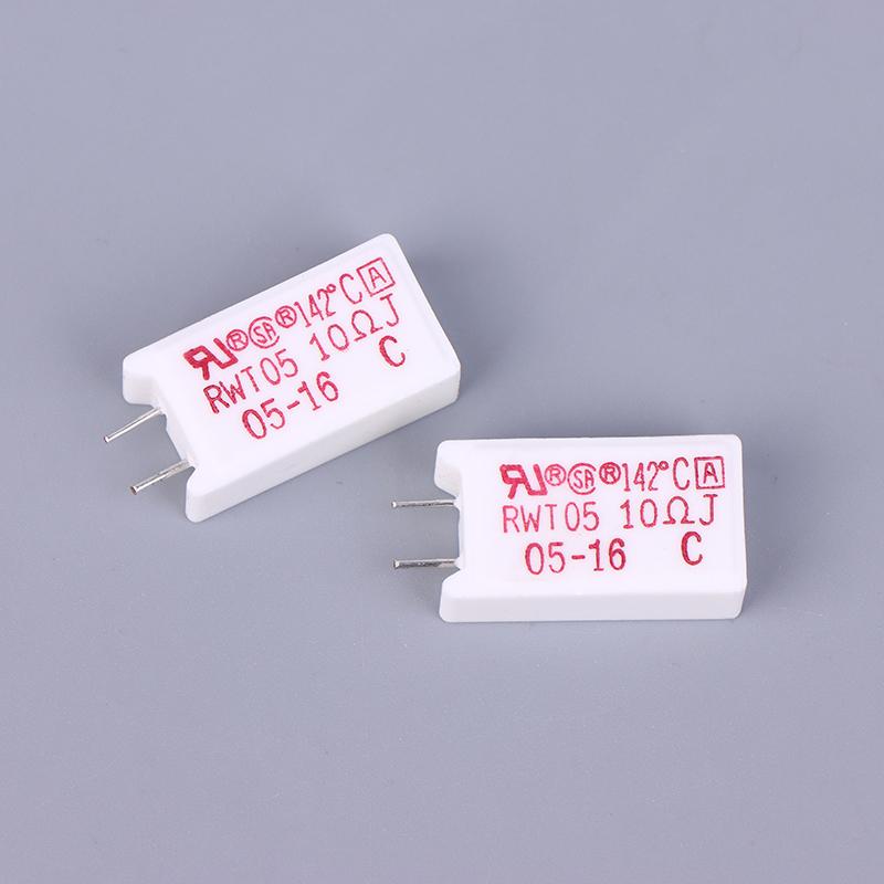 2 Buc/Lot Rezistență Cu Protecție la Temperatură Rwt05 6.8omegaJ 142℃ 5W 6.8 Ohm Rezistor