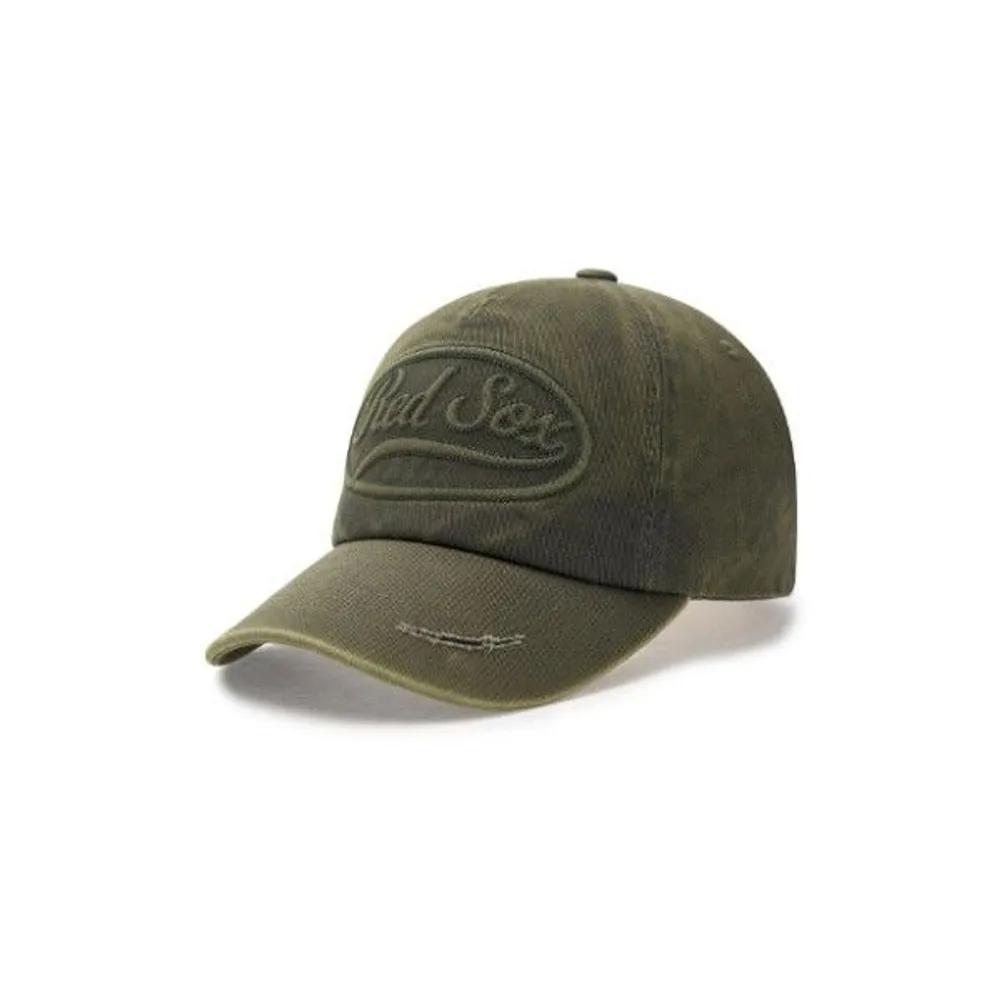 [MLB] JQT 3ACPV135N-43KAD Varsity Vintage Tawnton Cursive Unstructured Ball Cap Boston Red Sox FREE