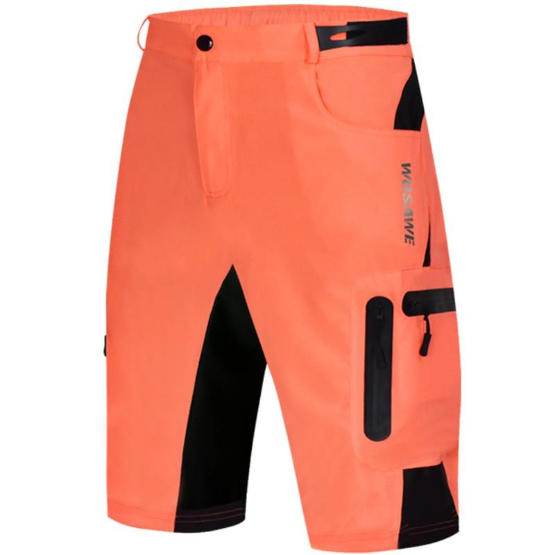 Men Women Cycling Shorts With Gel Pad Breathable Quick Dry Mountain Bike Trail Running Hiking Outdoor Sports