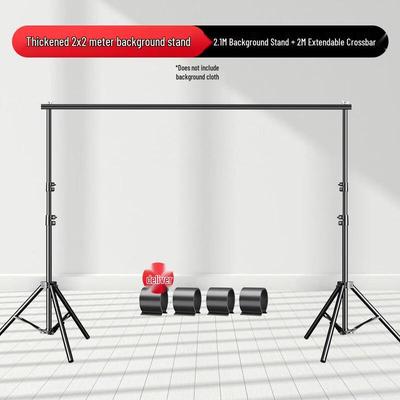 OLOEY 2x2m Green Screen Backdrop with Telescopic Gantry Stand