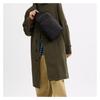 Coach ETHAN 21 Classic Logo Print Coated Canvas and Calfskin Chest Bag Small Men's Bronze Charcoal and Black