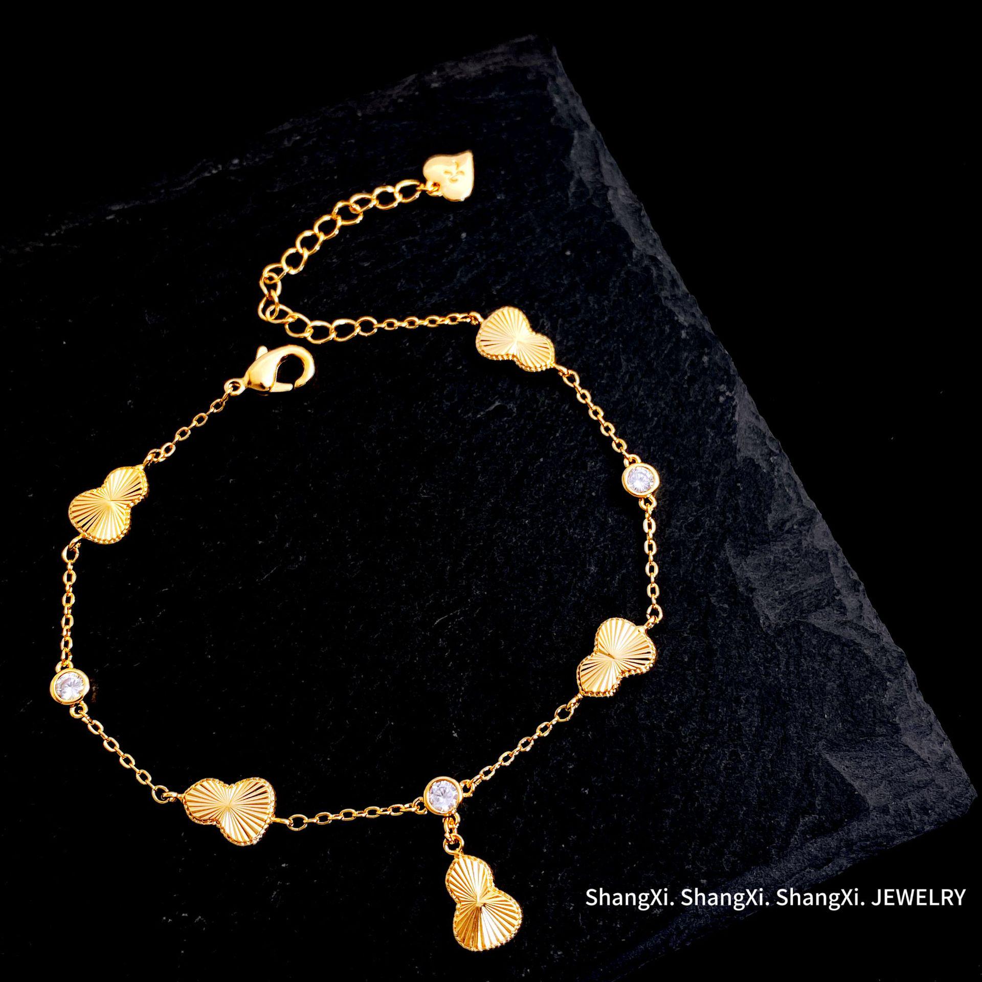 Браслет из тыквы Канамина: Позолоченные, универсальные элитные модные украшения