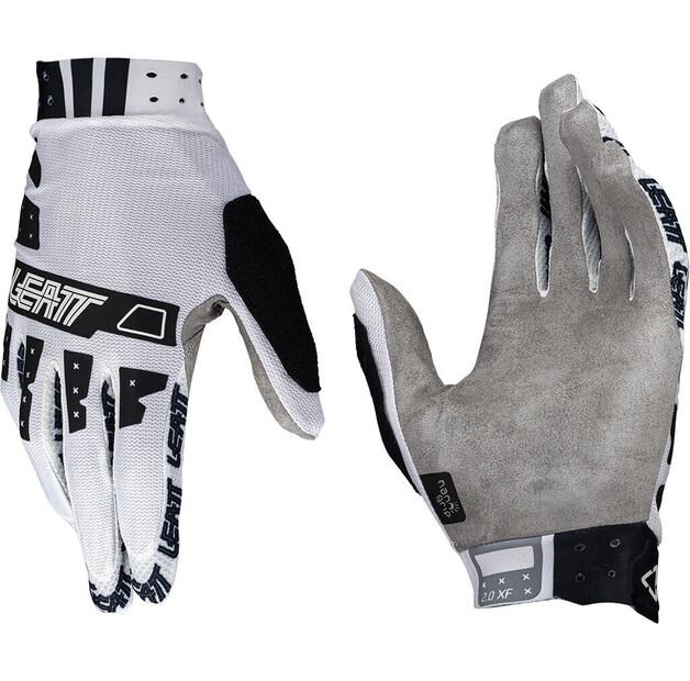 Велосипедные перчатки Leatt MTB X-Flow (белые) One Size