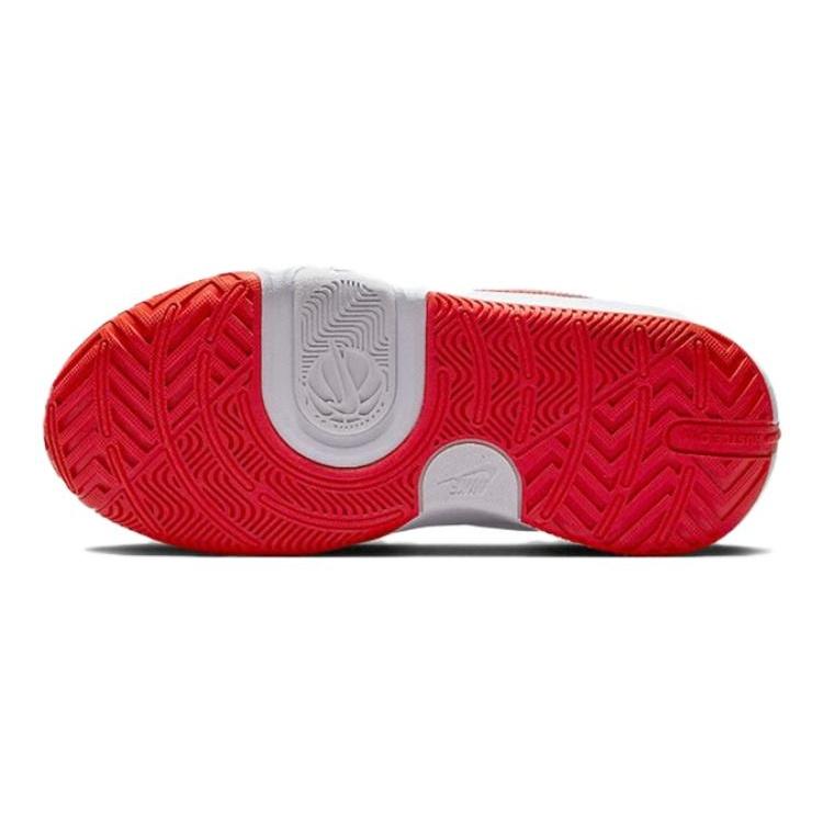 (GS) Nike Team Hustle D11 'Summit White Track Red' Kinder DV8996-102