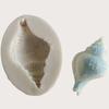 Moule en silicone en forme de coquillage pour bougies, savon, résine, argile, fabrication artisanale