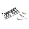 Fixed Hardtail Saddle Bridge Top Load 6 String Guitar Bridge Tailpiece Durable