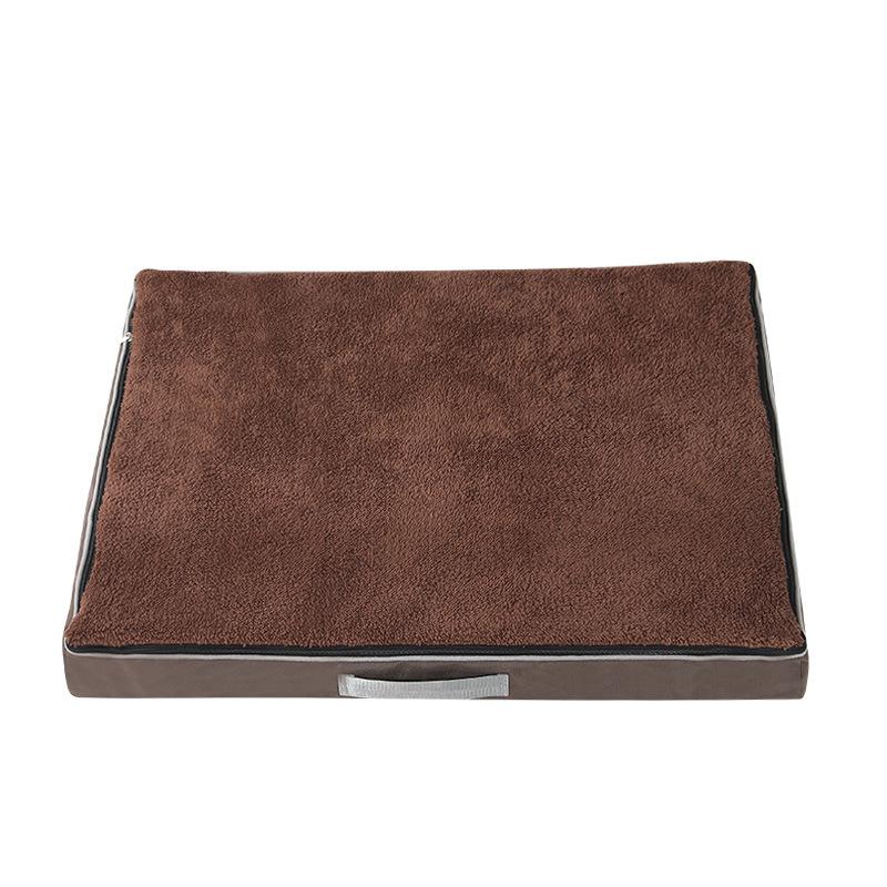 Waterproof Memory Foam Pet Bed: Removable & Washable Pad for Dogs & Cats - Ideal for Large Breeds In Autumn/Winter