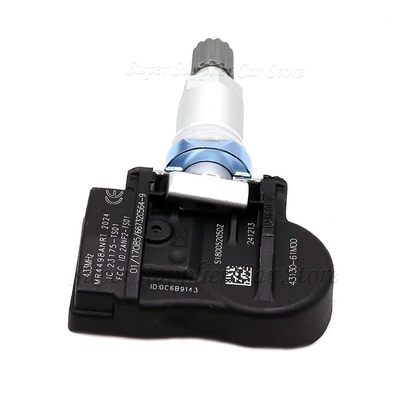 For Suzuki Vitara SX4 S-cross Ignis Baleno Swift Jimmy 433MHz Tire Pressure Sensor 43139-61M00 4313961M00 43130-61M00 4313061M00