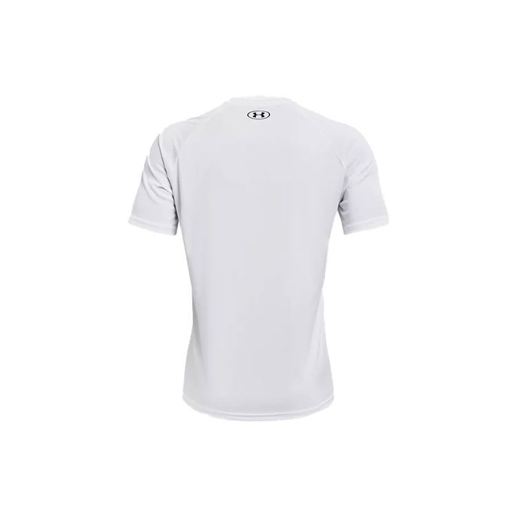 Under Armour Casual Training Breathable Round Neck Short Sleeve Raglan T-Shirt Men Tops White 1363065-100