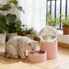 Fontaine à eau étanche pour animaux de compagnie Grande capacité Bol à nourriture pour animaux de compagnie Nouveau distributeur pour animaux de compagnie Pour chiots chatons animaux de compagnie