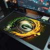 Green Bay Packers Tryck Kudde Halkfri Laptop Surfplatta Stor Musmatta XXL Mat Mini PC Spelmatta Med Låst kant