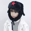 Russian Hat Autumn And Winter with Earflaps Cosplay Hat Winter Picture Props Thick Faux Fur Thicken Bucket Hat
