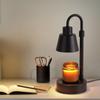Electric Candle Heating Lamp Retro Candle Melt Warmer Light Dimming Switch Melting Wax Night Light Romantic Table Lamp Decor
