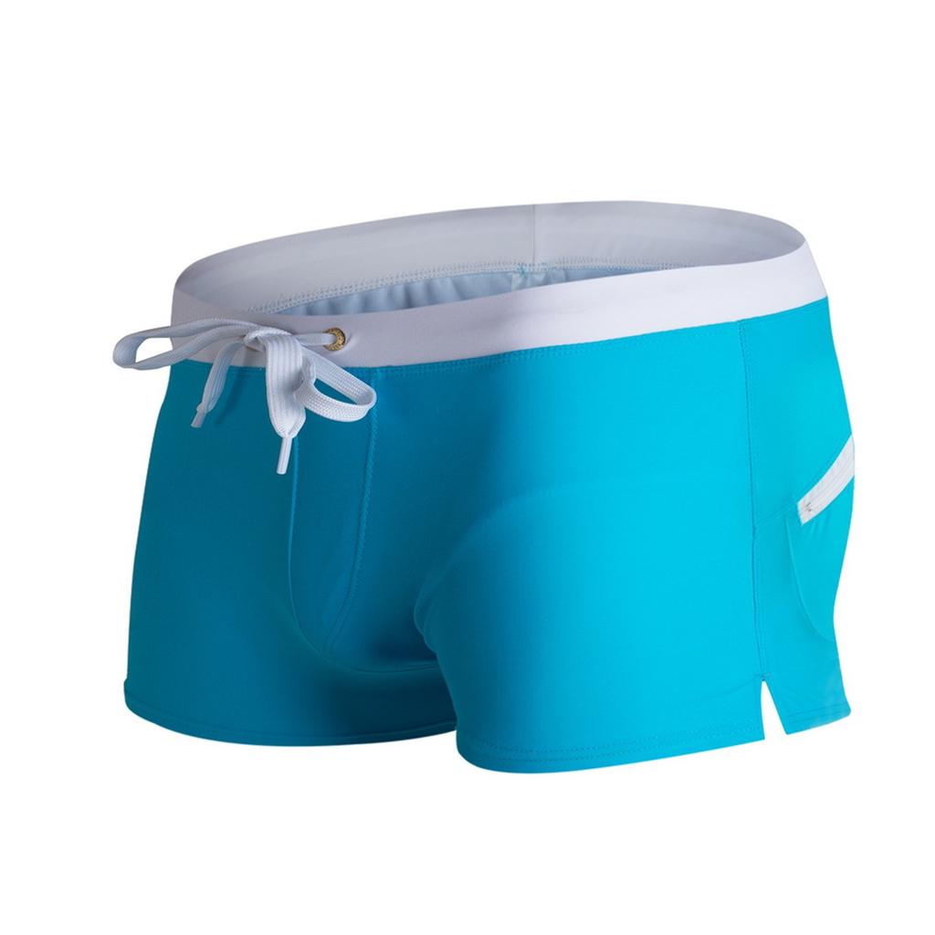 Pánské plavky Pánské plavky Módní plavky Zadní kapsa na zip Design Plážové plavky Boxerky