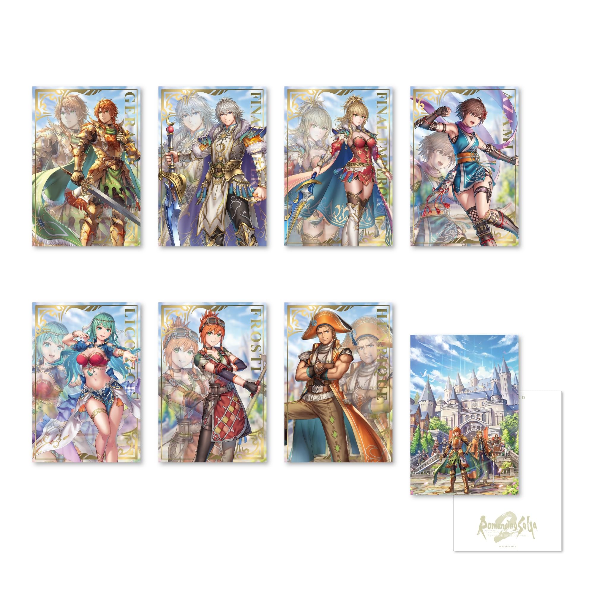 

Набор открыток Romancing SaGa 2 Revenge of the Seven