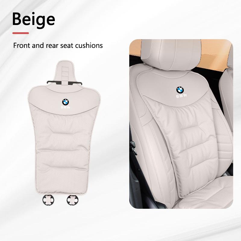 BBKT7 Car Breathable Seat Soft Comfort Cushion Non-Slip Protector Pad Stickers For BMW E46 E90 E60 F30 F10 E39 E36 F20 G30 G20 E87