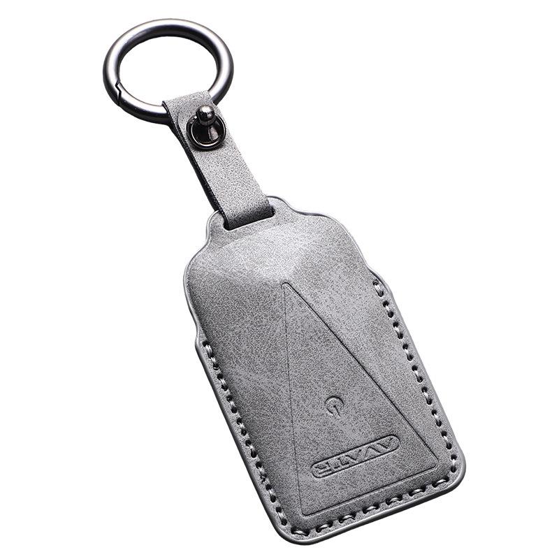 Avatar 07 Key Case - Genuine Leather Protective Shell for Car Interior Modification (2025 Model)