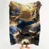 Game F Fate G Grand O Order  Flannel  Blanket Suitable for Sofa Living Room Bedroom