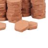 40Pcs 1/16 Scale Simulation Miniature Hexagon Red Brick Model Toy