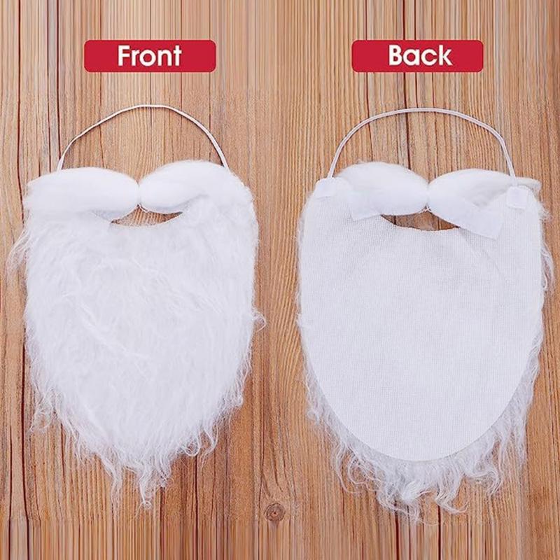 Christmas Santa Clauses Beard Facial Hair Disguise Fake Beard Party Supplies