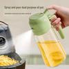 Large Capacity Dual-Use Glass Oil Spray & Pour Pot for Kitchen/Air Fryer