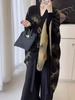 2025 Luxe Women's Cashmere & Silk Poncho Scarf Blanket
