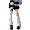 Y2K Harajuku Knit Leg Warmers: Japanese JK Student Bell Bottom Socks