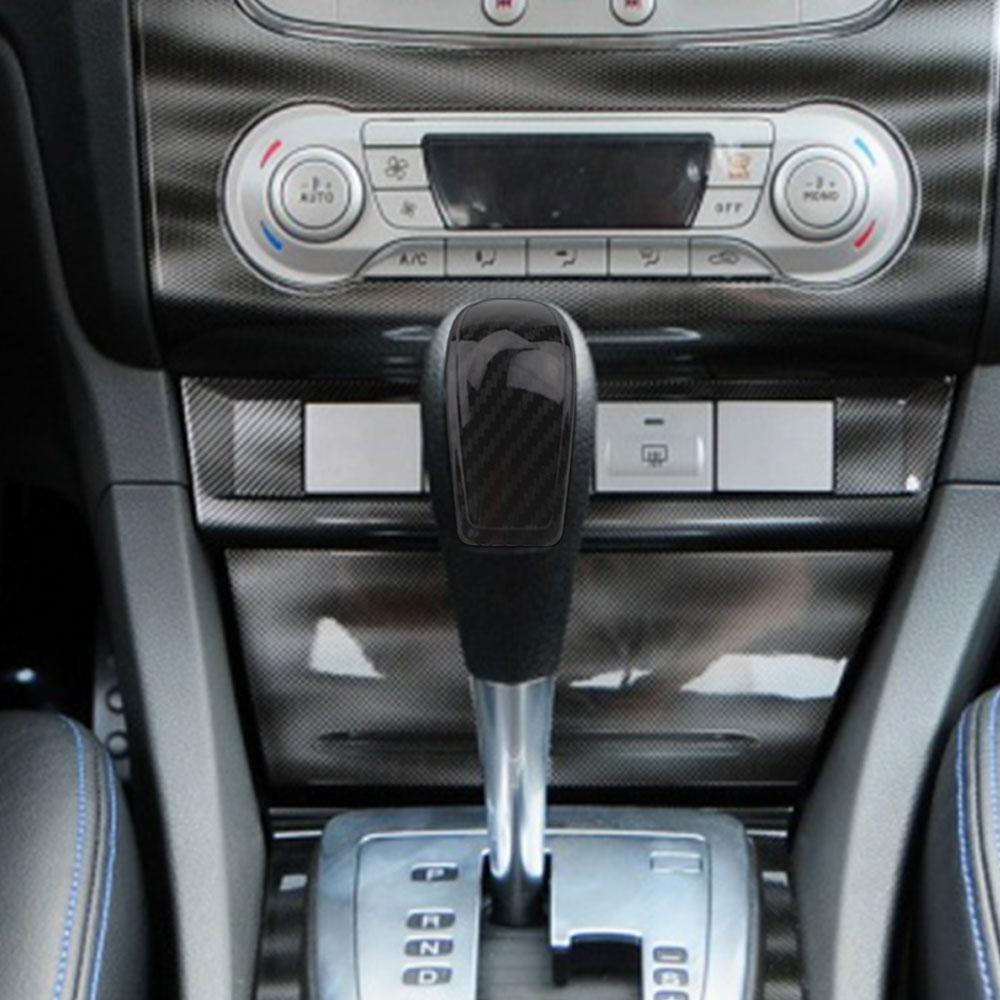 Car Accessories Fit for Ford Focus 2 MK2 2005 - 2012 Auto Gear Head Shift Knob Decorative Cover Trim Sticker