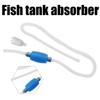 High Quality Aquarium Siphon Pump Siphon Pump Aquarium Siphon Fish Tank Cleaner Manual Plastic Vacuum Pump White