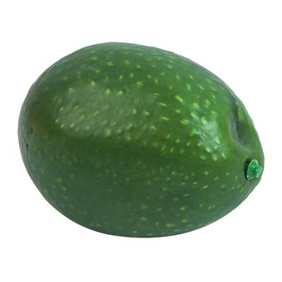 Sahte Meyve ABS Gerçekçi Hassas Yapay Simülasyon Meyve Aksesuarları Fotoğrafçılık Ekranı İçin Avokado