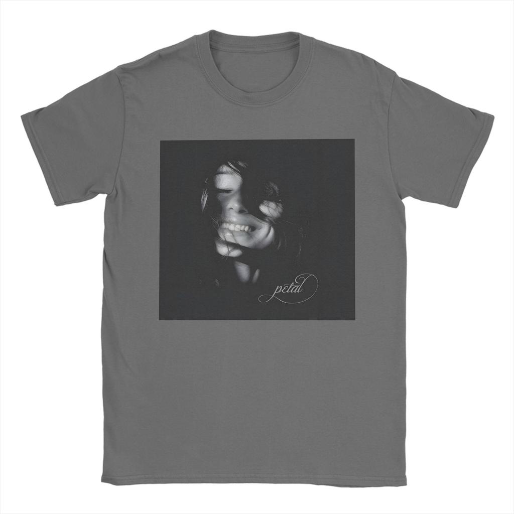 Novelty Ariana Grande Petal Album Photo Tshirt Unisex Round Neck Pure Cotton T Shirt Short Sleeve Tees Gift Idea Clothes