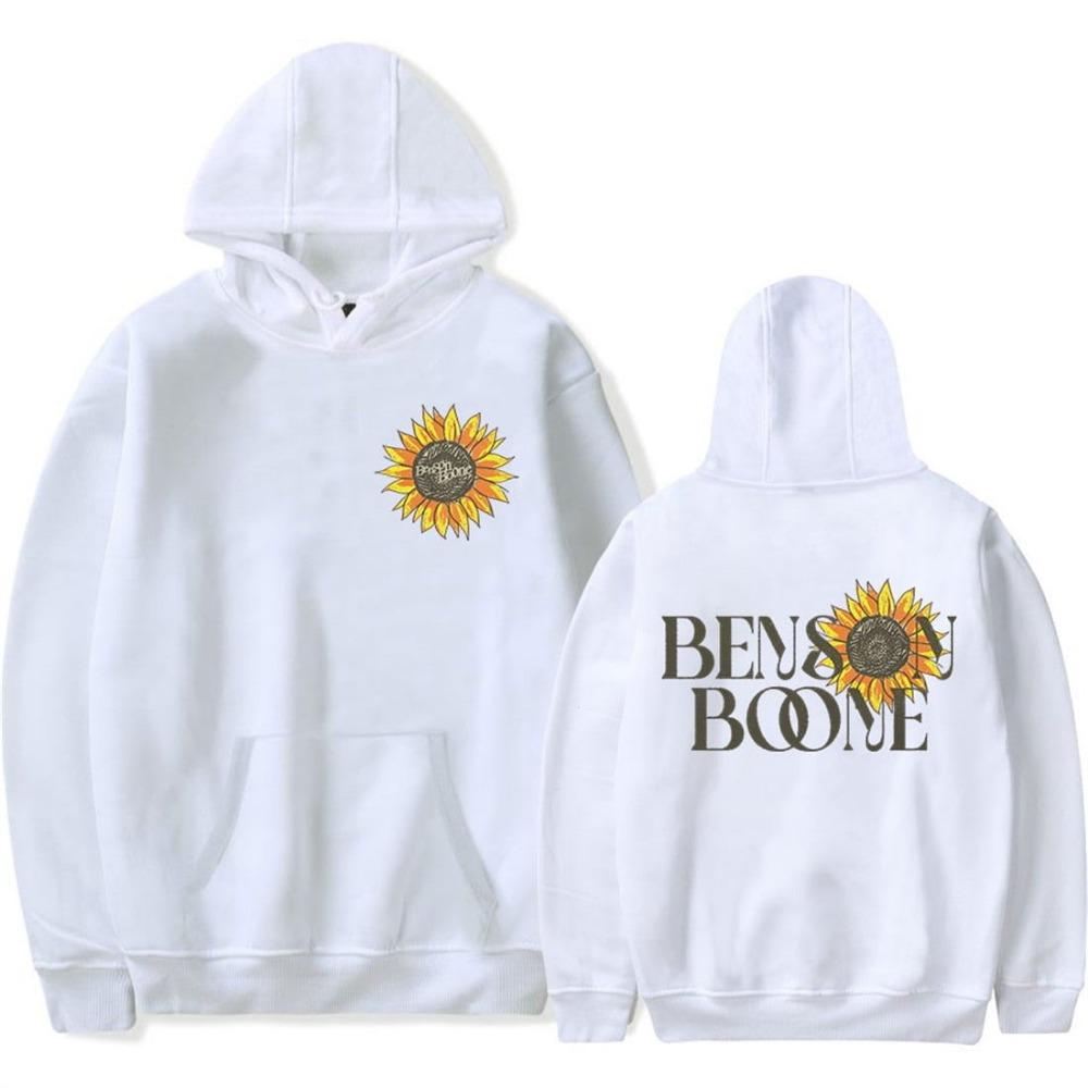 Benson Boone Sunflower Merch Hoodie Damen Herren Langarm Sweatshirt Modischer Pullover Kleidung