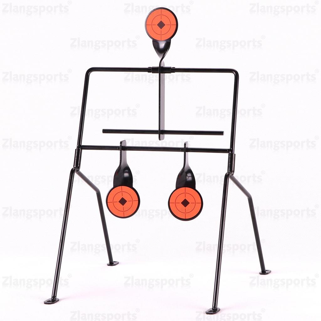 Metal Soft Bullet Wind Chime: Rotating Automatic Reset Target for IDPA/IPSC Outdoor Competitive Training