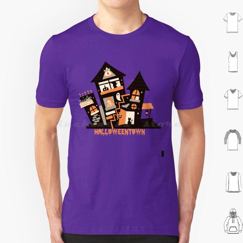Halloween Town T Shirt 6xl Cotton Cool Tee Halloweentown Halloweentown University Halloween Halloweentown And Chill