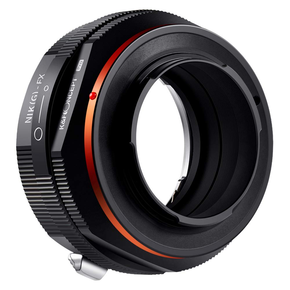 CONCEPT Mount Adapter PRO II for Nikon and Lenses to Fujifilm FX and Matte and Infinity Available Direct from the K&F NIK-FX F-Mount G-Type X-Mount