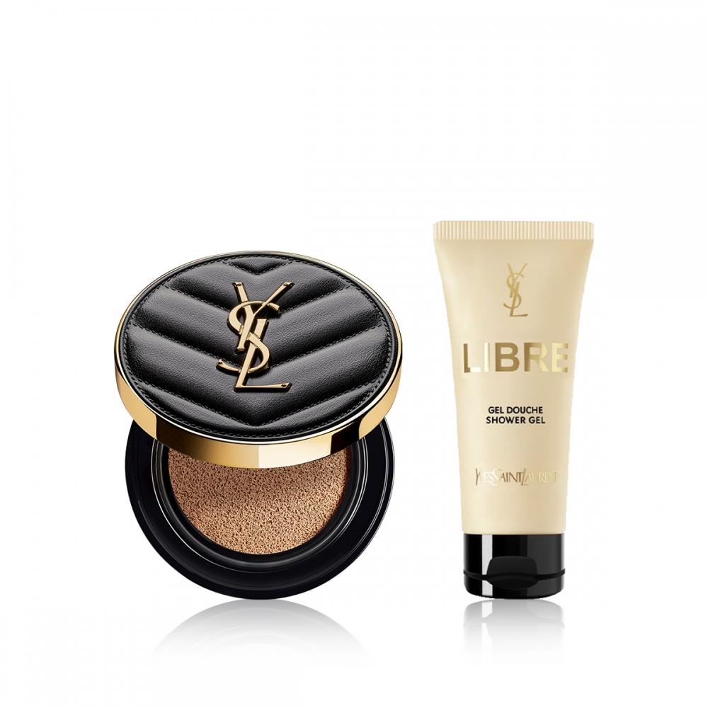 

[yves Saint Laurent] Набор подушек Uncle De Peau + гель для душа Libre, 50 мл 10
