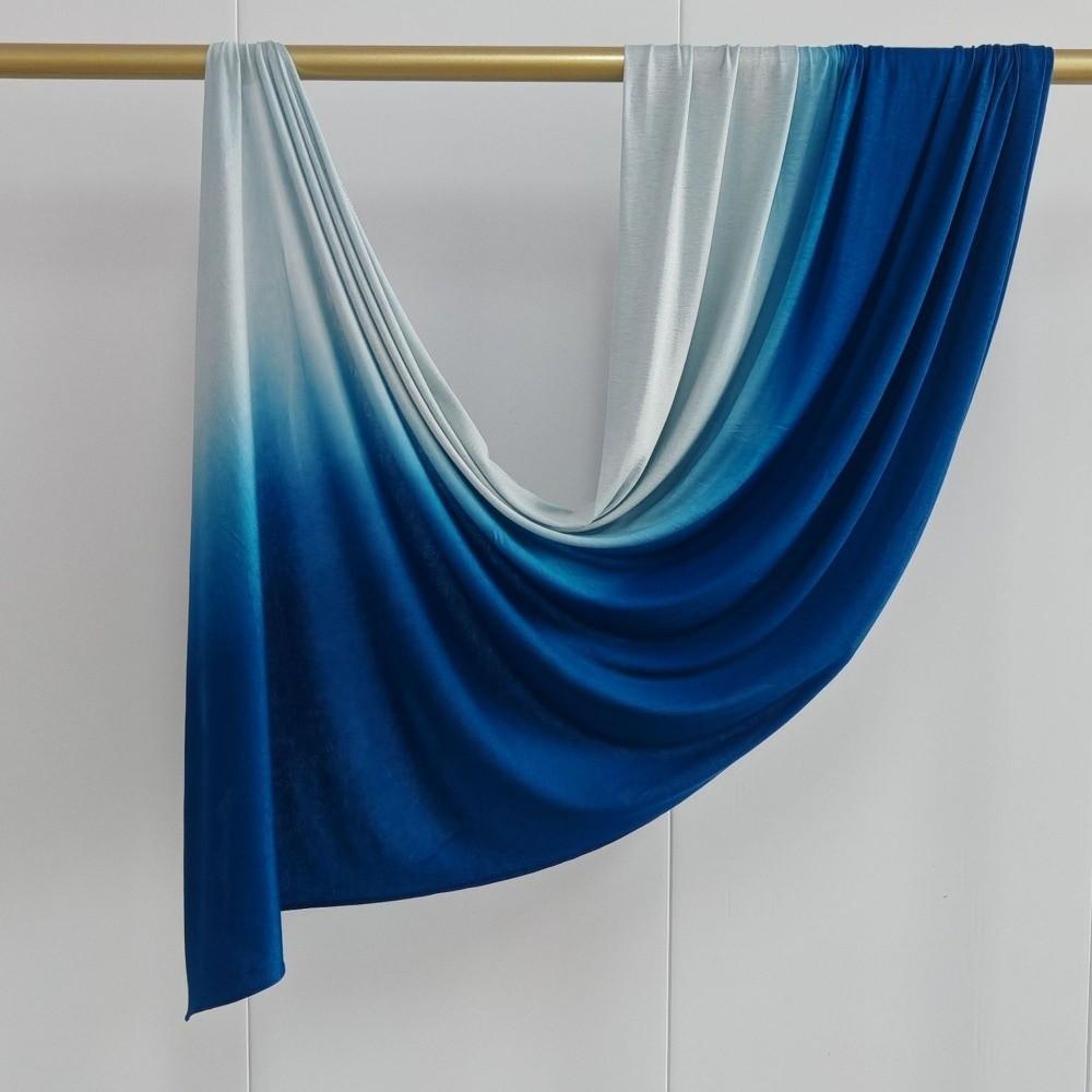 Breathable Fabric Muslim Hijab Scarf Soft Texture Stylish Bandana Breathable Hijab  For Women