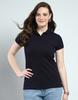 MONTE CARLO Damen T-Shirt mit festem Kragen