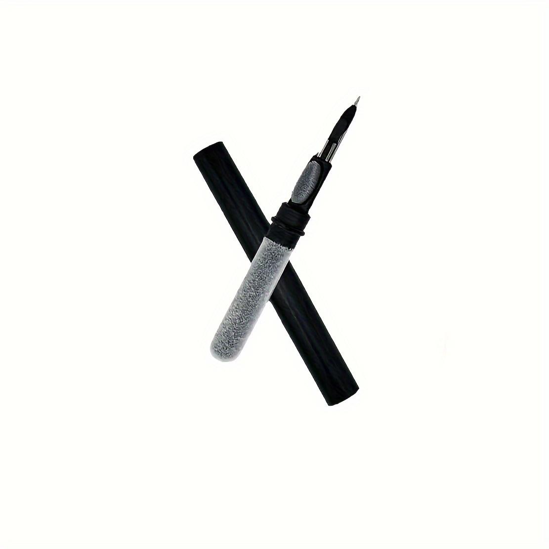 

Премиум-набор для чистки наушников — многофункциональный набор кистей для AirPods, компьютеров, камер и мобильных телефонов — безопасный, эффективный, портативный чёрный