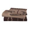 Western Country Wind Horse Printing Three-piece Quilt Cover Sheet Bedding Home Textiles