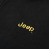 JEEP Men's Fleece Lined Stand Collar Zip-Up Sweatshirt Jacket