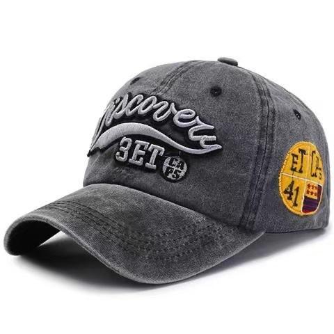 Baseball Cap Embroidery Letter Wash Cap Outdoor Sun Hat Men S And Women S Sports Hat Fashion Cap Adjustable