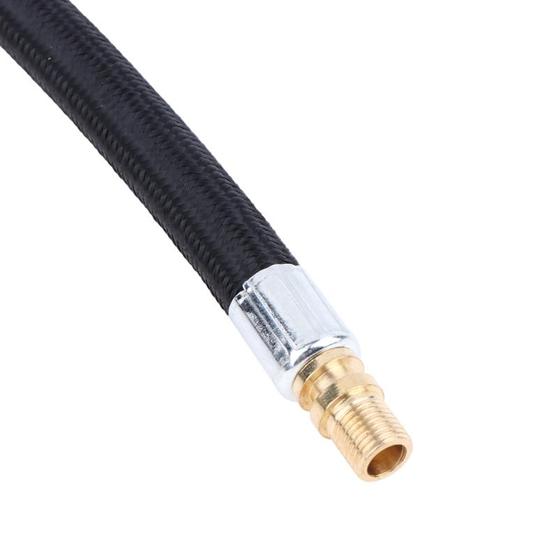 10/20/30/40/60 cm Manguera de Extensión para Inflado de Neumáticos de Coche Adaptador Conector de Tubo de Inflado de Neumáticos de Motocicleta Accesorios Exteriores para Automóvil