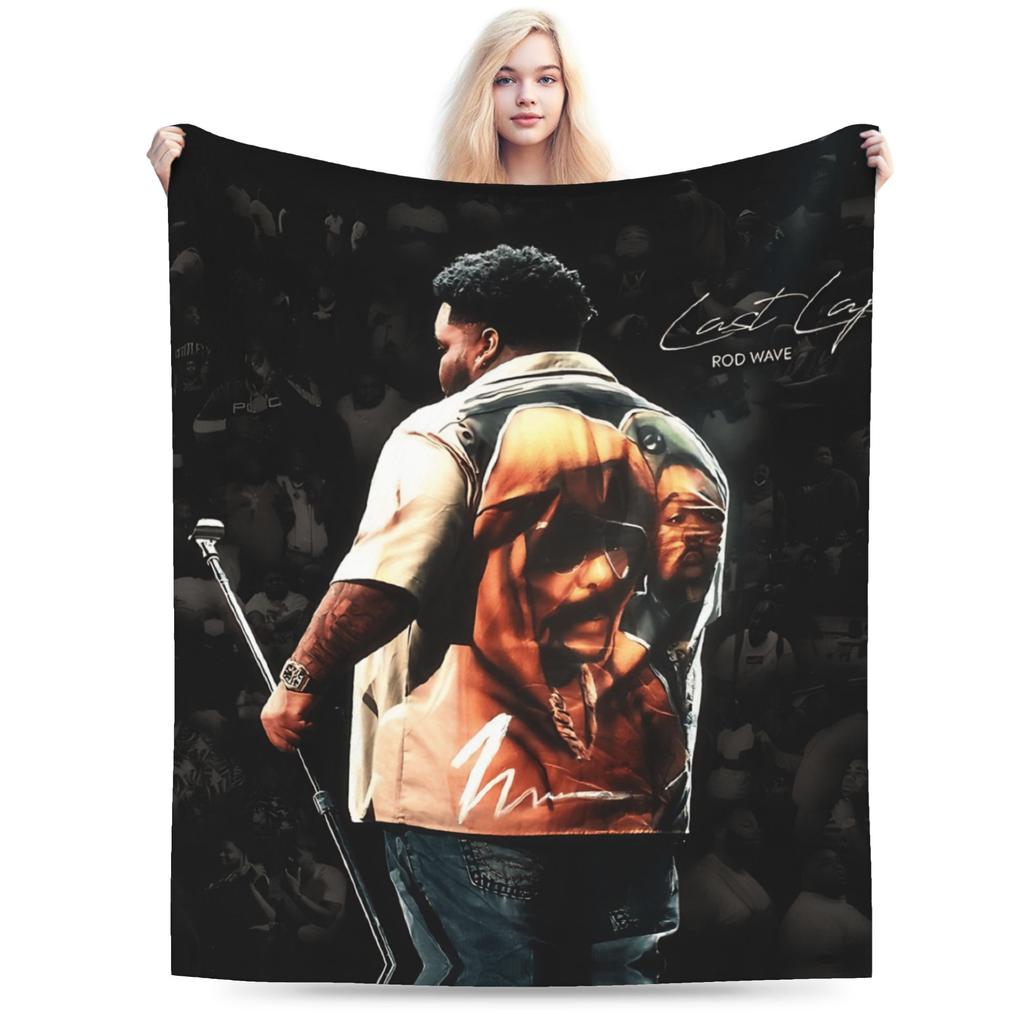 Retro Rod Wave  Blankets  Warm Soft Fashion Plush Bedding Throws For Children Bedroom Flannel Bedspread Bed Cover