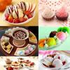 Automatische Fruchteismaschine für den Haushalt, für Kinder, Milchshake-Maschine, Hersteller für gefrorene Desserts, Eiscreme-Werkzeug für Eismaschine
